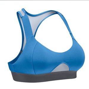Glacier Blue Hylete Lumis sports bra - Medium -NWT